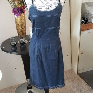 ❤❤❤Sleeveless Jean dress
